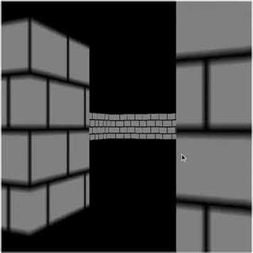 Raycaster foundation. Endless room generation. Gallantbound 3D? #shorts #3d #rpg