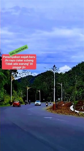 The new face of Ciater Subang main road #CiaterSubang #TangkubanPerahu #West Java Tourism #Indone...