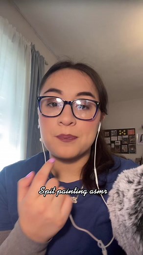 Miss Manganese ASMR Spit Painting