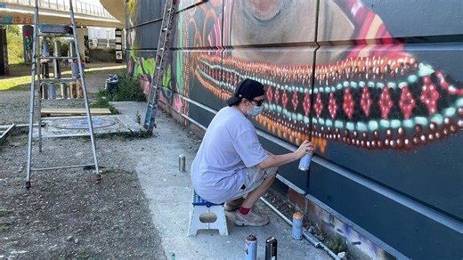 Spray it to say it: graffiti group sees women make their mark in Paris