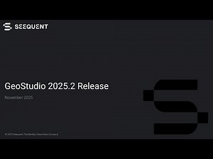 What's New in GeoStudio 2025.2