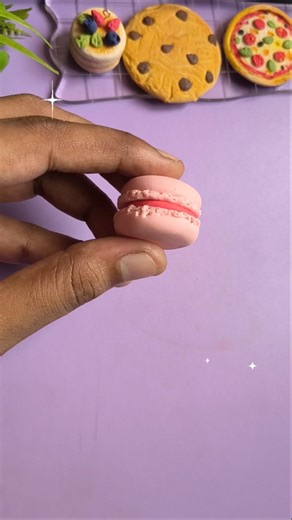 I Almost Ate This Clay Macaron… 😳 | Easy Clay Art #shorts #clayart