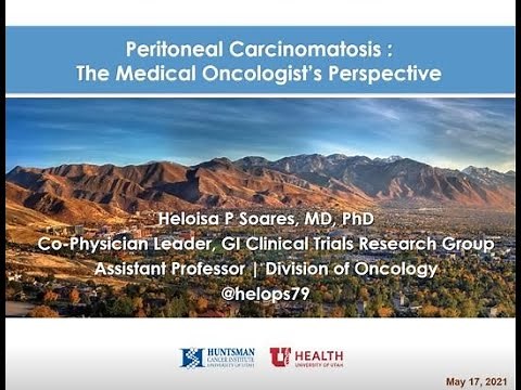Peritoneal Carcinomatosis: The Medical Oncologist's Perspective