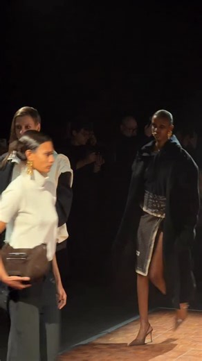 A look at @area’s Fall 2026 collection presented today during New York Fashion Week. — Head to vmagazine.com for the latest fashion show coverage! — 🎥 @bakcheus / V Magazine | V Magazine