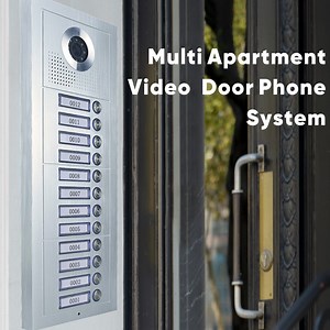 [Hot Item] New Building Video Door Phone Push Button Direct Calling 4inch Monitor 7inch Monitor Program Seeting Video Door Phone