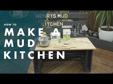 How To Make A Pallet Mud Kitchen - Bunnings Warehouse