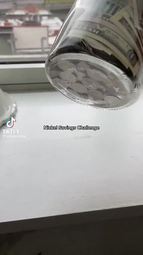 365 DAY NICKEL CHALLENGE!!! #savingmoney #errorcoin #nickel #thecoinchannel #foru first clip by @amoochlife