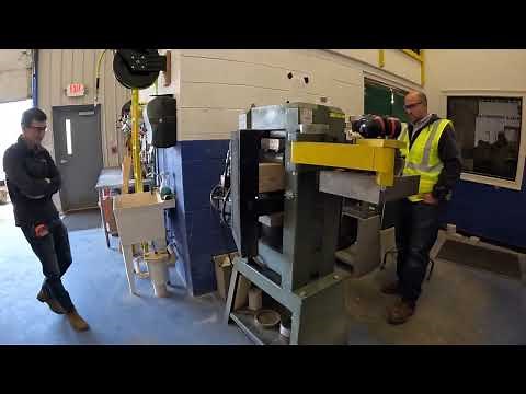 Testing 6x6 treated posts vs 2x6 laminated posts at DDS engineering part 1