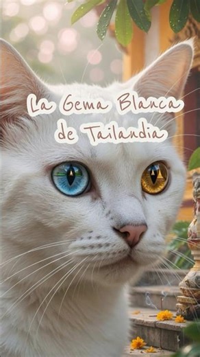 🐱✨ ¡El Khao Manee: La Gema Blanca de Tailandia! ✨🐱