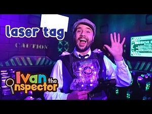 Laser Tag For Kids! | Ivan Inspects Laser Tag