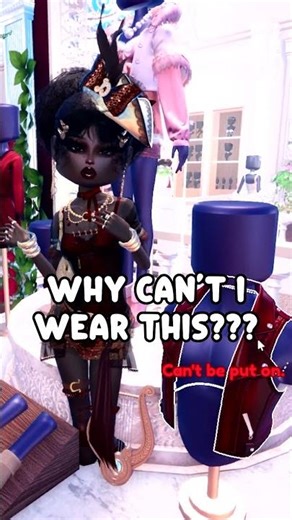 Why CAN'T WE WEAR This JACKET??? 😭😭 #roblox #dresstoimpress #shorts #dti