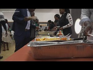 Thanksgiving feast for asylum seekers