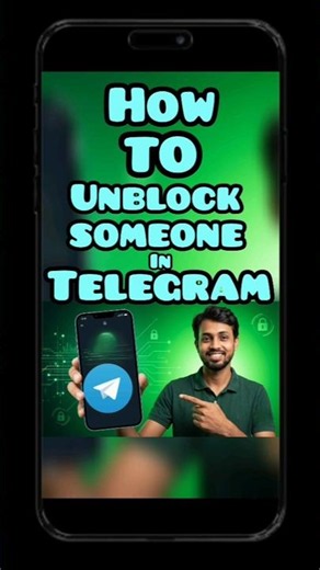 How to Unblock Someone in Telegram App #telegram #android