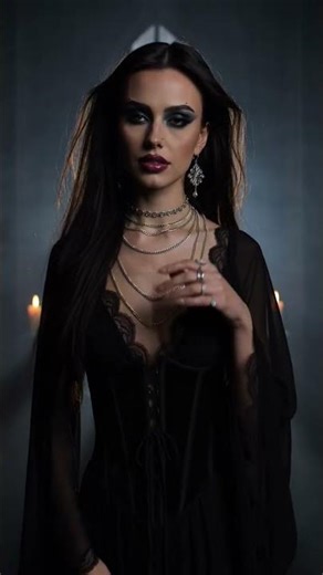 Gothic Woman Aesthetic Prompt | Dark Jewelry, Piercings & High Fashion Goth Look #gothaesthetic