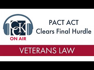 PACT Act Passes U.S. Senate: Burn Pits, Agent Orange & More