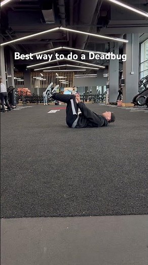 One of the best dead bug variations, keep proper form and maintain a solid torso.