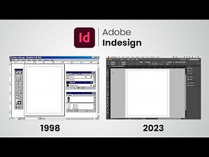 Adobe Indesign Evolution (1998-2023)
