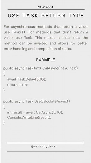 Master Async/Await Basics in C# | #shorts #code #async #csharp