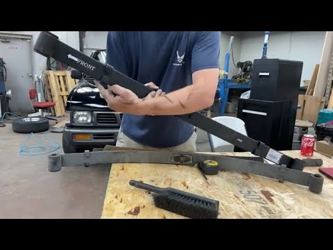 EP. 2 1995 Nissan D21 Hardbody 3in Drop Rear Leaf Springs Installed