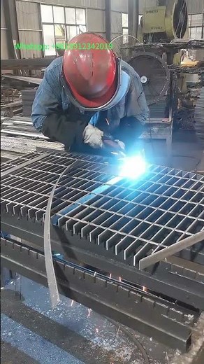 Steel Grating for Refineries & Chemical Plants | Heavy-Duty Manufacturing Process Explained!