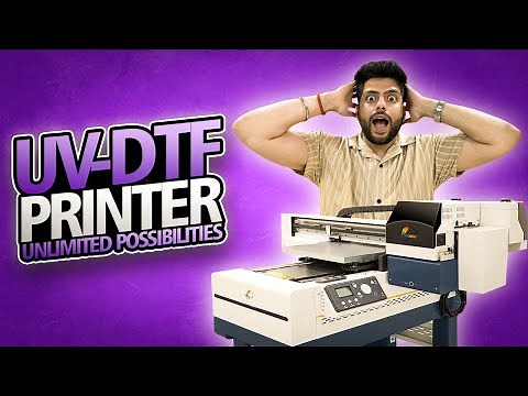 UV DTF Printer | Print on Any Surface with Stunning Quality