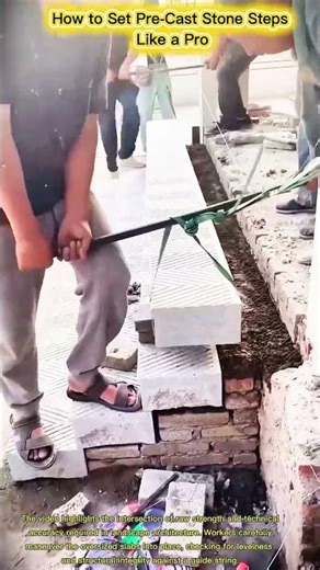 Mastering the Art of Installing Pre-Cast Stone Steps Like a Pro