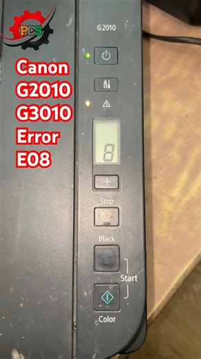 #canon #g2010 #printer #error #E08 #solution 💯