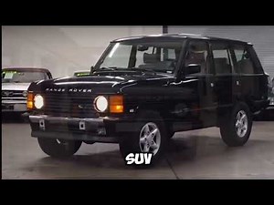 Range Rover Classic Review: The Original Luxury SUV | Off-Road Beast | Vintage 4x4