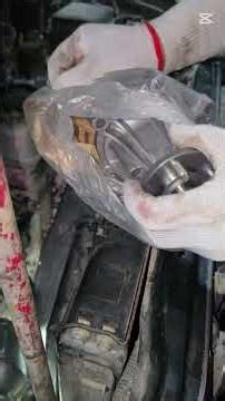 Toyota Land Cruiser Engine water pump Leakage and bearing noise #toyotavellfire