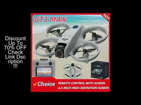 2025New GT3 MAX Drone 8K HD 4.3" Remote Control Headless Mode Helicopter 360° Flip Quadcopter Toys M