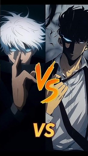 🔥 SUNG JIN-WOO vs GOJO SATORU 🔥THE BATTLE OF GOD-TIER POWER!