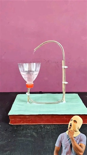 99% People Can't Explain This Water Experiment! 😱💧 #shorts #physics #science #experiment