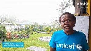 Heavy rain and strong winds continue to batter Vanuatu, as Cyclone Judy, now upgraded to a category four storm crosses the country. UNICEF is concerned by the impact of Tropical Cyclone Judy on vulnerable children and families and stands ready to provide humanitarian support to the Government of Vanuatu. | UNICEF Pacific