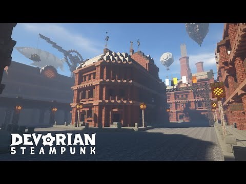 Steampunk graphics for Minecraft 2021 - DEVORIAN STEAMPUNK
