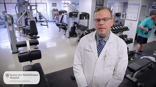 Sunnyview Rehabilitation Hospital provides comprehensive rehabilitation services for patients recovering from strokes, brain injuries, spinal cord injuries, amputations, cardiac & pulmonary concerns, and orthopedic surgery. | St. Peter's Health Partners