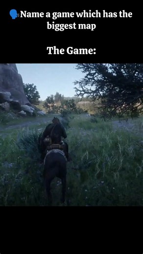 Comment below a game which has the biggest map🗺👀