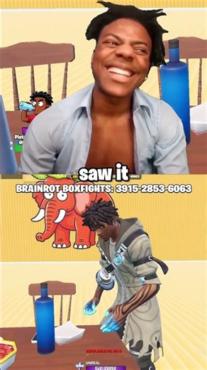 IShowSpeed Crashout in my Fortnite map! 😂