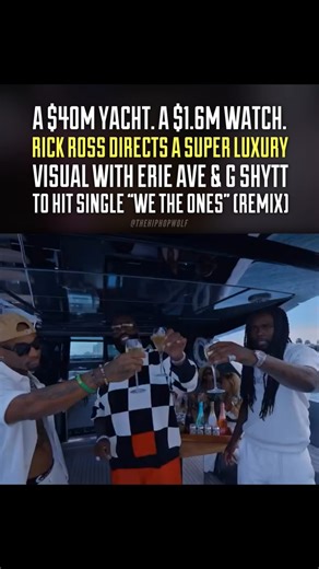 THE HIP-HOP WOLF® on Instagram: "A New Luxury Super Anthem For Champions Who Refuse To Lose! @Erie_Ave @Gshytt @RichForever WE THE ONES (Remix) Out Now"