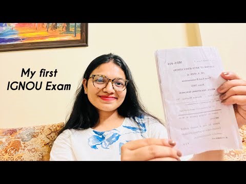 My IGNOU MA Exam Experience 2025