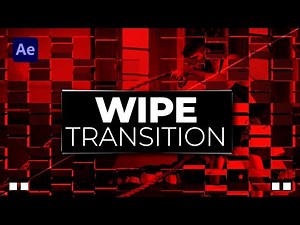 Easy WIPE Transitions - After Effects Tutorial