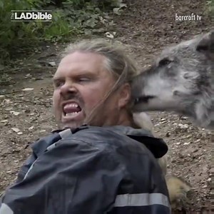 307K views · 1.1K reactions | Meet Shaun Ellis, the man who lives with wolves! | LADbible Australia | Facebook