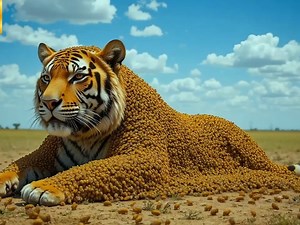Tiger Infested with Millions of Parasites Rescued by Courageous Team. | Rainbow after the storm