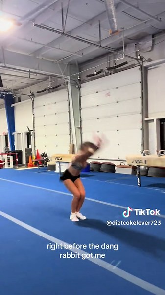 #whiterabbit #cheer #cheercoaches #mentalblock | rabbit