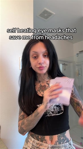Self Heating Eye Masks for Headache Relief