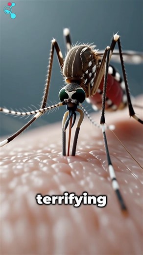 Mosquito Bite Under a Microscope 😳 It Has 6 Blades