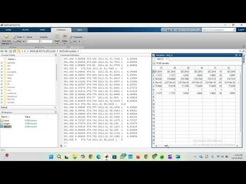 Artificial Neural Network (Trained on a Heat Exchanger Dataset) using MATLAB nntool command