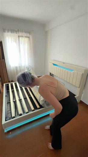 Unpacking a New King Size Mattress 😨 #egirl