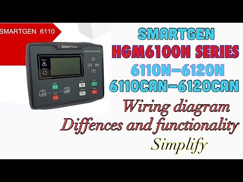 SMARTGEN HGM6100N SERIES WIRING DIAGRAM DIFFERNCES AND FUNCTIONALITY benzblogs