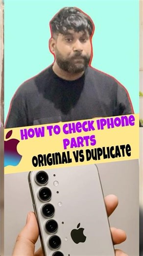 How to check iPhone parts original vs duplicate Is Your iPhone PART Genuine or Fake?