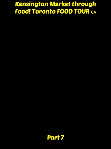 Kensington Market Food Tour in Toronto